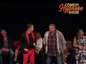 Comedy Hypnoseshow – Publikum auf der Bühne
